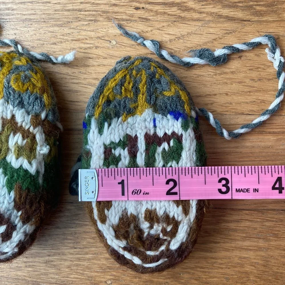 Handmade Alaskan mukluk slipper socks